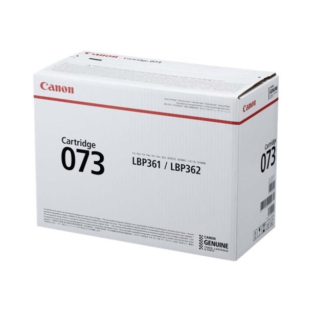 Canon 073 original tonerpatron sort - 27000 sider